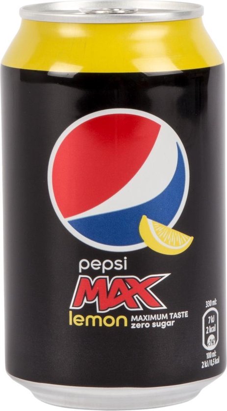 Pepsi Max Lemon BELGE 33 cl x 24