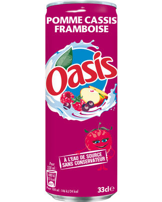 Oasis pomme cassis 33clx24