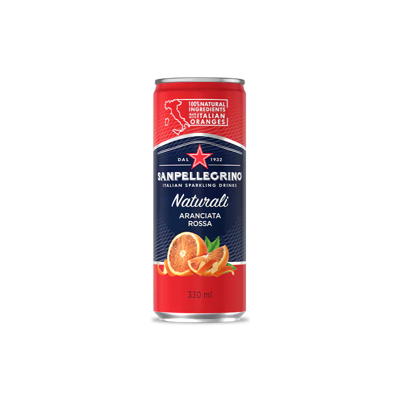 San pellegrino Aranciata Rossa Sleek 33cl x 24