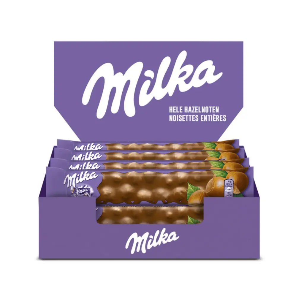 Milka Lait Noisette entière 30x45gr