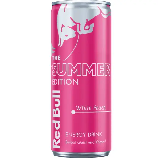 Red Bull Pêche Blanche - 25 cl x 24