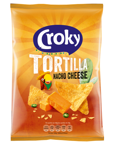 Croky Explosions Nacho Cheese - 40 g x 20