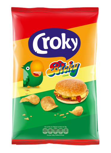 Croky Chips Bicky - 150g x 20