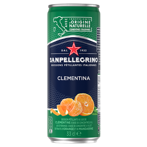 San pellegrino Clementina Sleek 33cl x 24